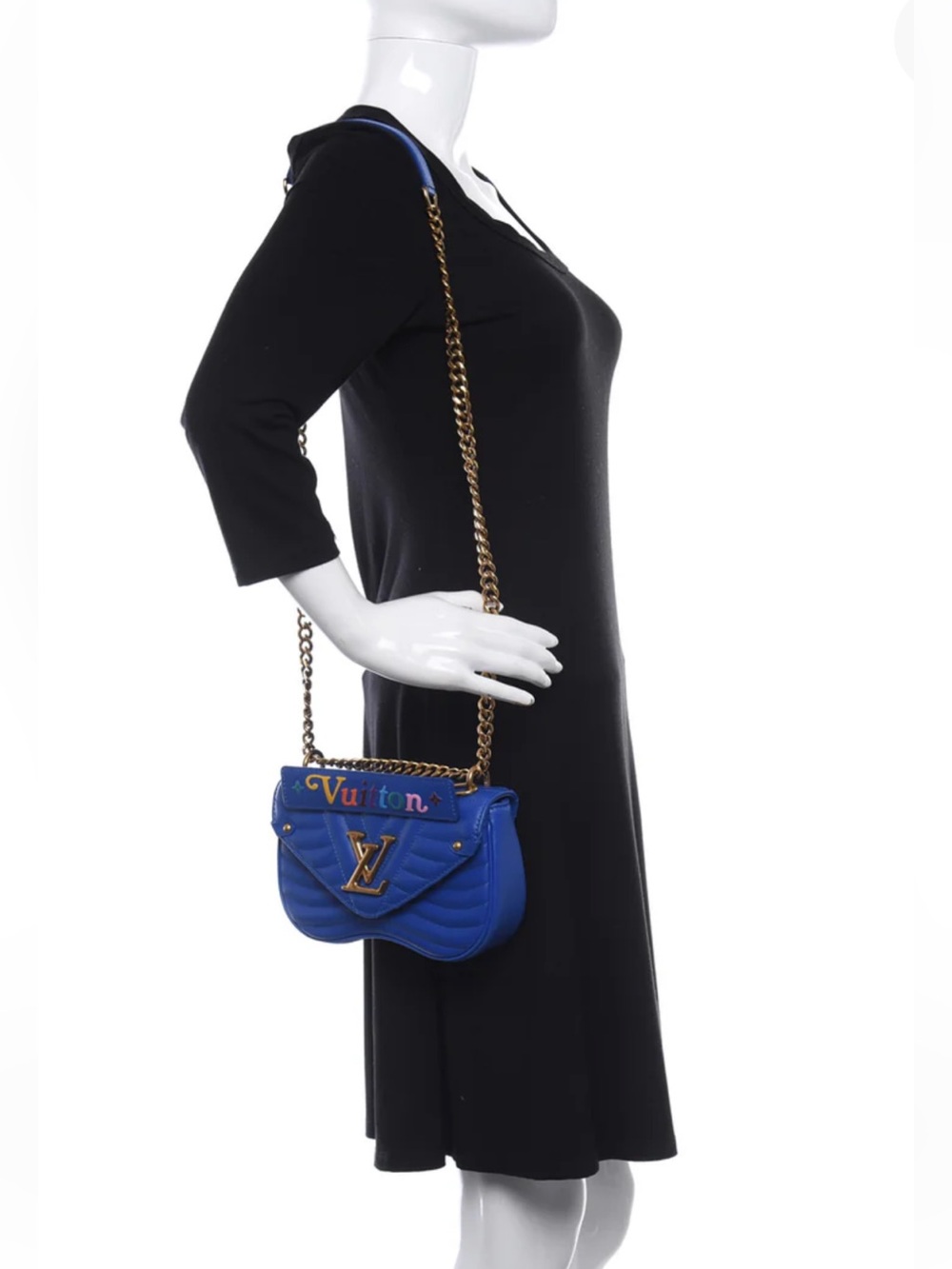 Like New Louis Vuitton New Wave Chain Bag (PM) - Picture 15 of 15